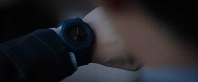 G-Shock GA-2100 watch in 'Zom 100: Bucket List of the Dead'