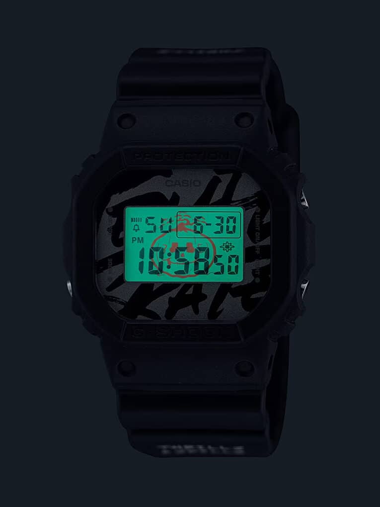 Temple of Skate G-Shock DW-5600TOS23-1 EL Backlight