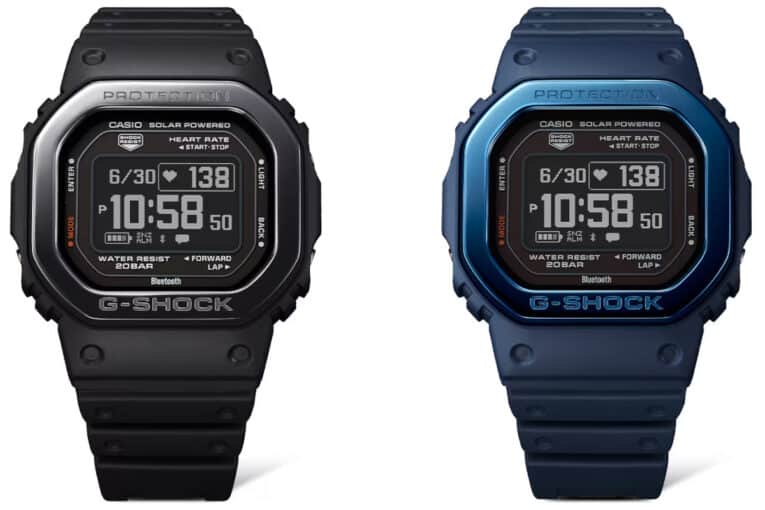 G-Shock U.S. releases DWH5600MB-1 and DWH5600MB-2 with stainless steel front bezel