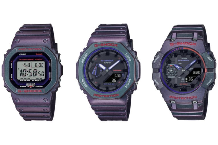 G-SHOCK AIM HIGH GAMING SERIES: DW-B5600AH-6, GA-2100AH-6A, GA-B001AH-6A