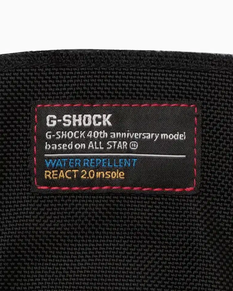 G-SHOCK x Converse All Star HI Tongue Label