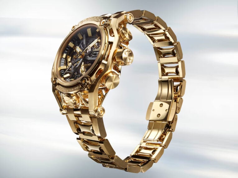 Dream Project #2 G-Shock G-D001 One-Of-One Limited Edition 18-karat Gold Watch Co-Designed by AI