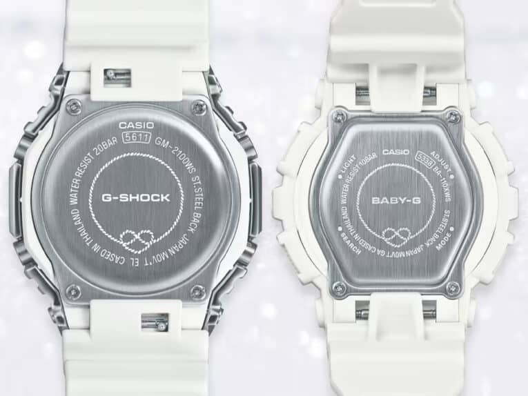 G-Shock Precious Heart Selection Case Back Engraving