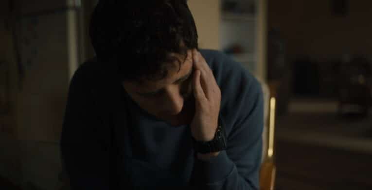 Josh Hutcherson wearing G-Shock DW5600E-1V watch in Five Nights at Freddy's