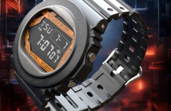 Studio Seven x 'Caution Logo' G-Shock DW-5750 Rendered Angle