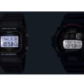 G-Shock DW-5600UE-1 and DW-6900UB-9 with LED Backlight