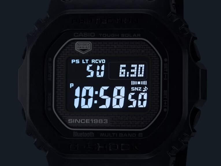 G-Shock GCW-B5000UN-1 LED Backlight