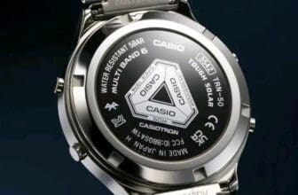 Casio TRN-50 Case Back
