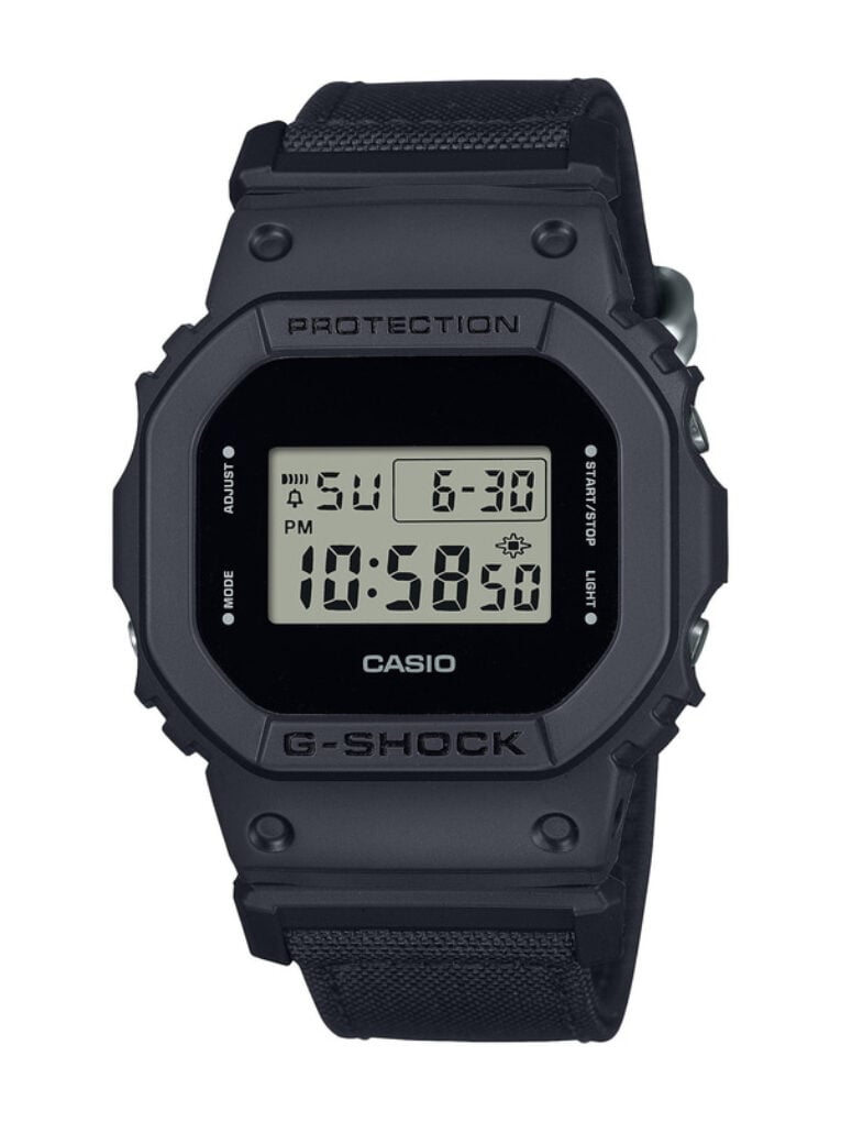 G-Shock Utility Black Series with Cordura Eco Bands and Positive LCD ...