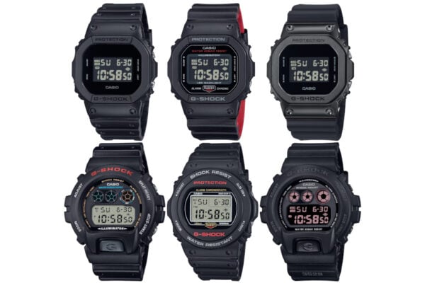 Updated DW-5600, GM-5600, DW-5600, DW-5750 with LED Light