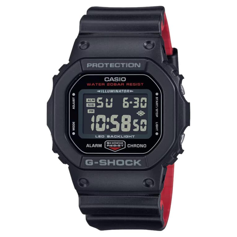 G-Shock DW-5600UHR-1 with LED Backlight