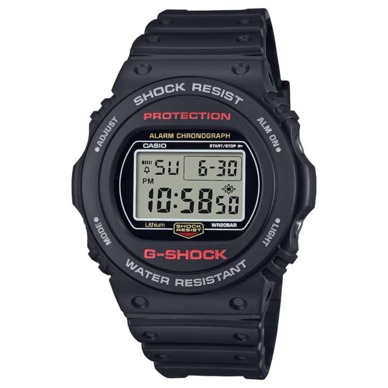 G-Shock DW-5750UE-1 with LED Backlight