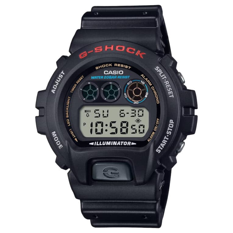 G-Shock DW-6900U-1 with LED Backlight