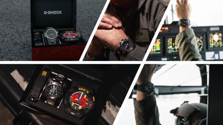 Esquadra 751 x G-Shock Box Sets for 45th Anniversary