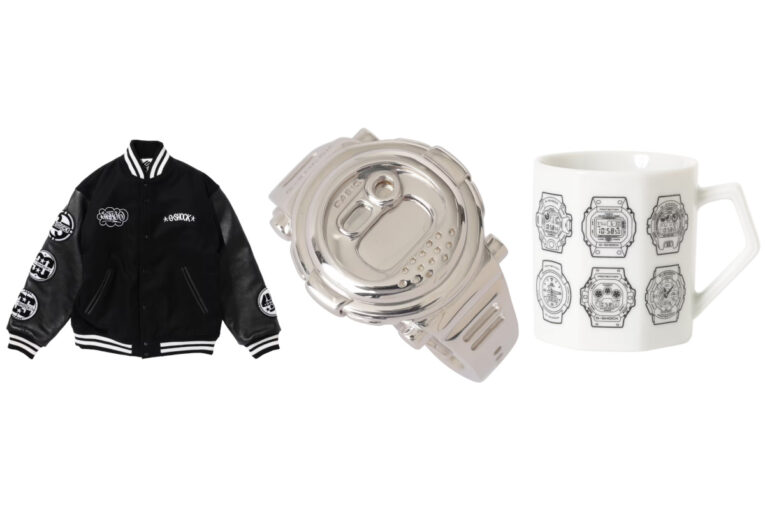 G-Shock Products Varsity Jacket, DW-001 Silver Ring, Octagonal Coffee Mug