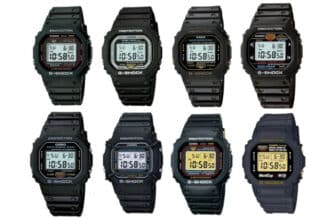 G-Shock Restoration Service Models