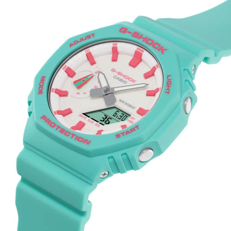 G-Shock GA-2100RB-3A Angle