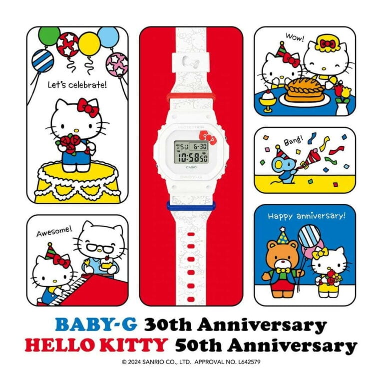 Baby-G BGD-565KT-7 Hello Kitty 50th and Baby-G 30th Anniversaries