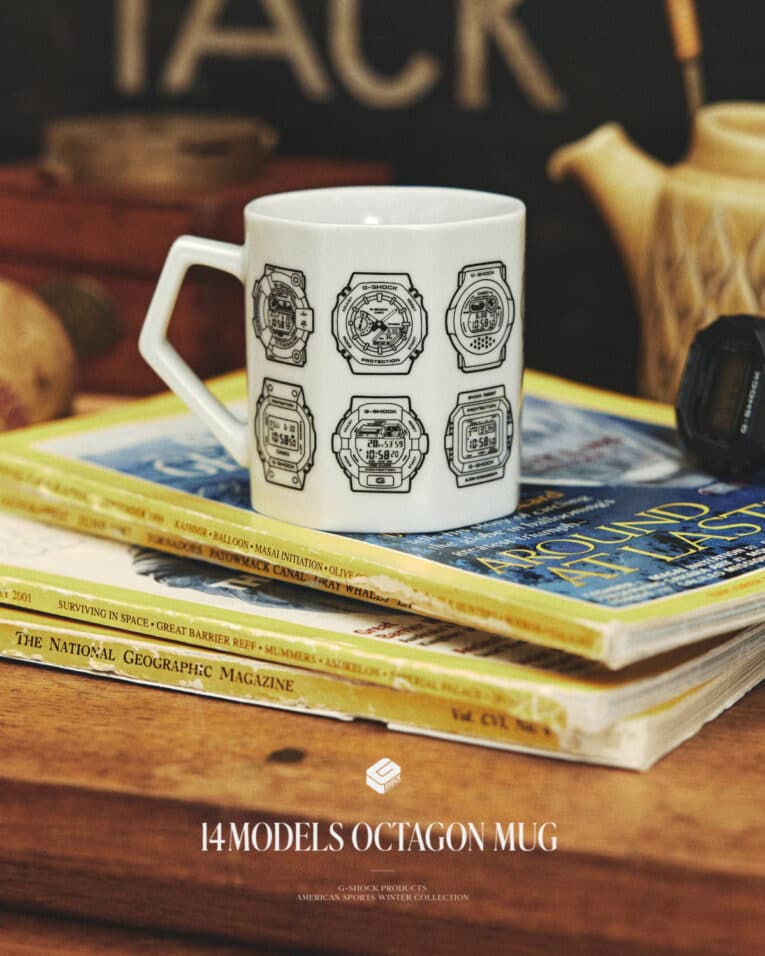 G-Shock 14Models Octagon Mug