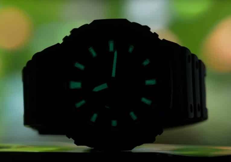 G-Shock GA-2100 Hour Markers Lume Mod