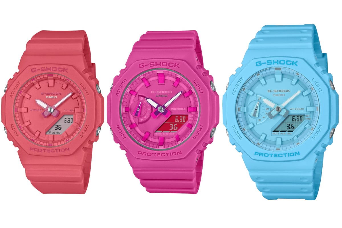 G shock size best sale comparison