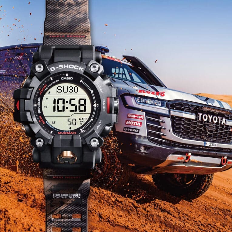 Team Land Cruiser Toyota Auto Body x G-Shock Mudman GW-9500TLC-1