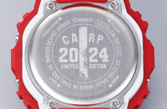 Hiroshima Toyo Carp x G-Shock DW-5600 2024 Case Back