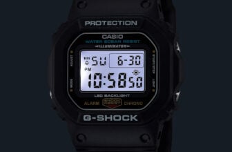 G-Shock DW-5600UE-1 LED Backlight