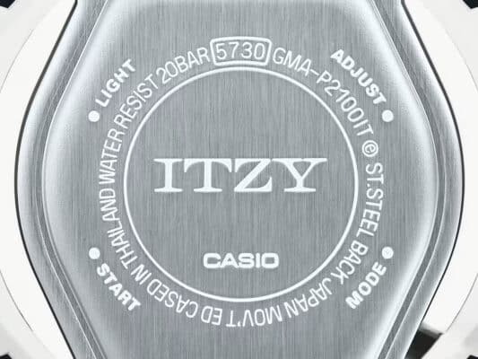 Itzy x G-Shock GMA-P2100 Case Back