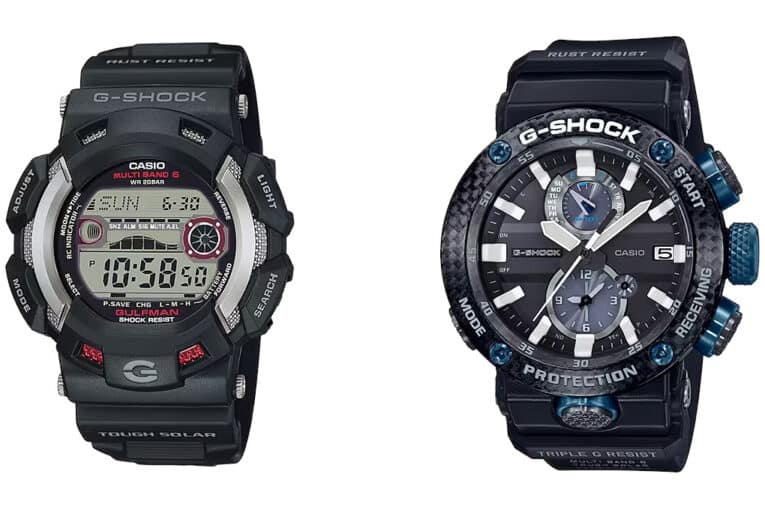 G-Shock Gulfman GW-9110 and Gravitymaster GWR-B1000 discontinued