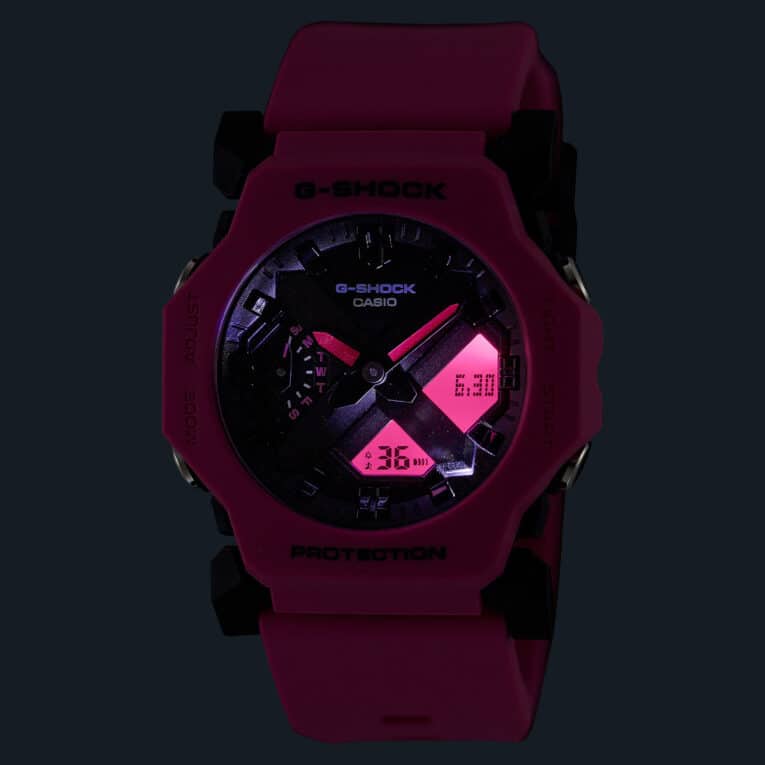 G-Shock GA-2300-4A LED Light