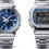 Full metal G-Shock GM-B2100AD-2A and GMW-B5000D-2 with blue dial and blue-accented face