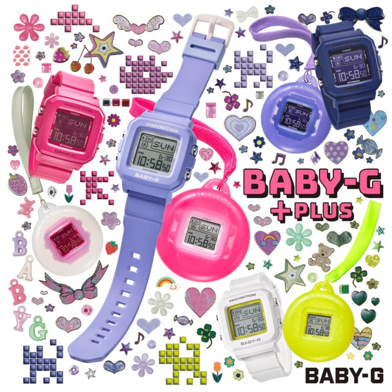 Baby-G + Plus BGD-10K removeable watch sets to celebrate 30th Anniversary