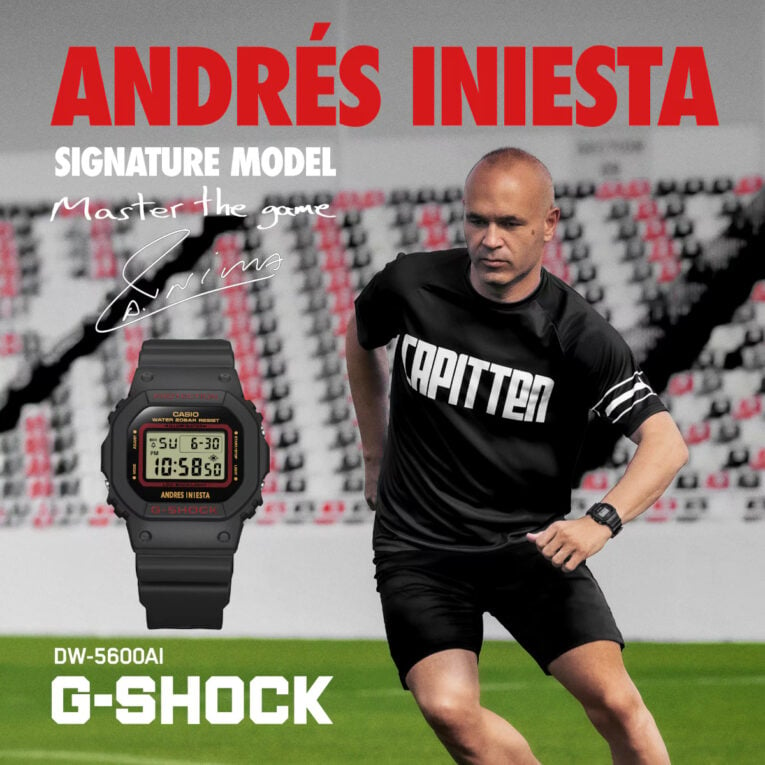 G-Shock DW-5600AI-1 Andrés Iniesta Signature Model