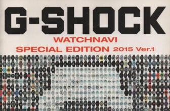 G-Shock Watchnavi book PDF scan to celebrate G-Shock's birthday