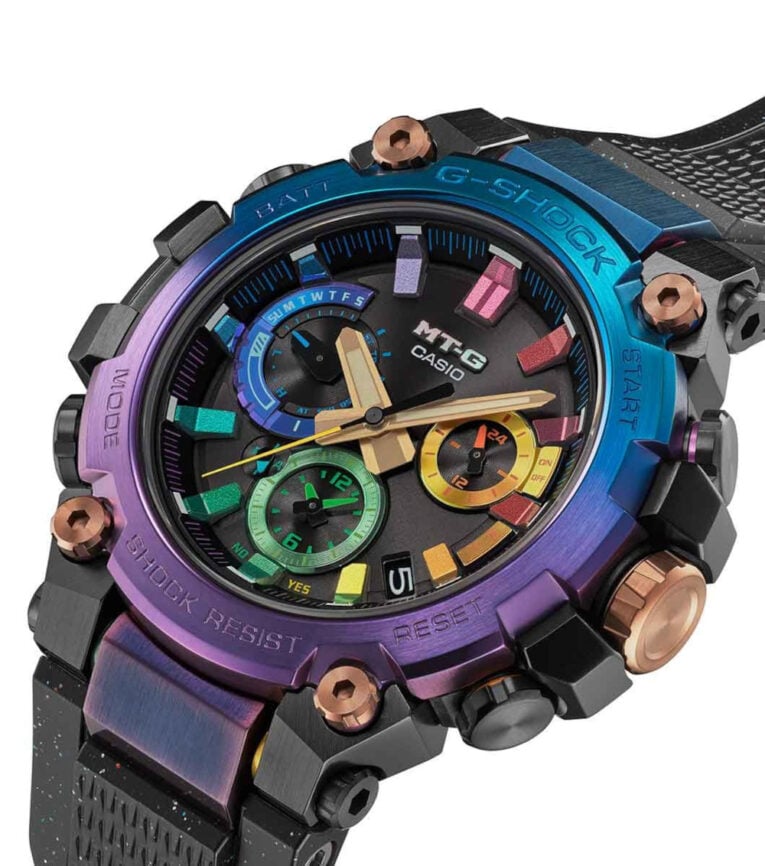 G-Shock MTG-B3000DN-1A Diffused Nebula Edition with Blue-Purple Gradated IP