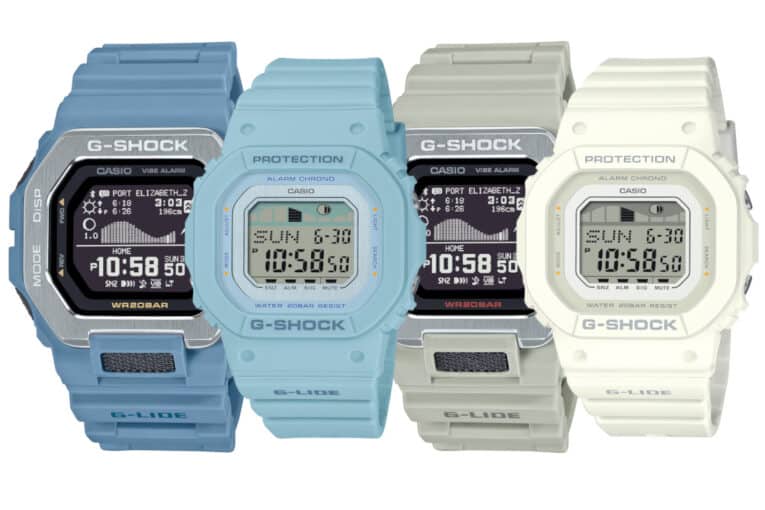 G-Shock G-LIDE for May 2024: GBX-100-2A, GLX-S5600-2, GBX-100-8, GLX-S5600-7B