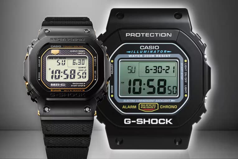 G-Shock DW-5600 Wall Clock