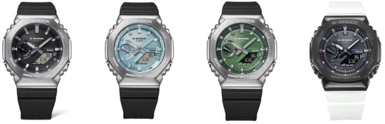 G-Shock GBM-2100 adds Tough Solar and Bluetooth to the metal-covered octagonal line