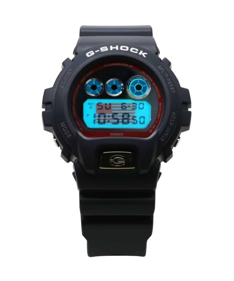 G-Shock DW6900US24-2 EL Backlight with American Flag