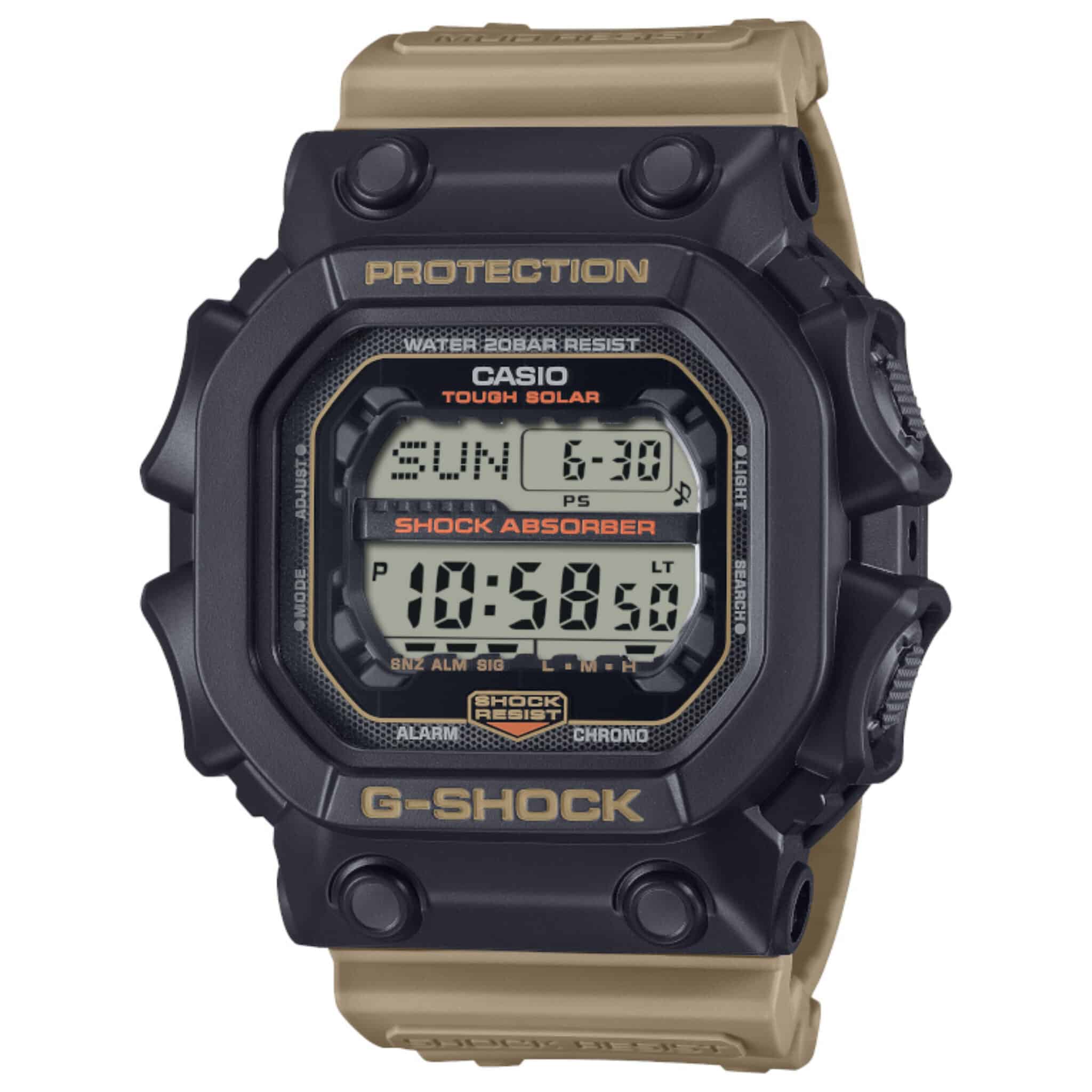 Casio G-SHOCK GX-56MF-1JF [serie G-SHOCK Multi Fluorescente] Giappone Importazione NUOVA, nero, moderno