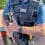 U.K. Royal Protection officers wearing customized G-Shock GM-B2100 watches near Windsor Castle