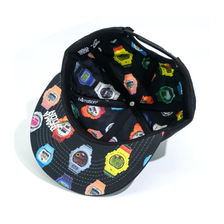 G-Shock x In4mation Mosh Pit Snapback Watch Print Interior