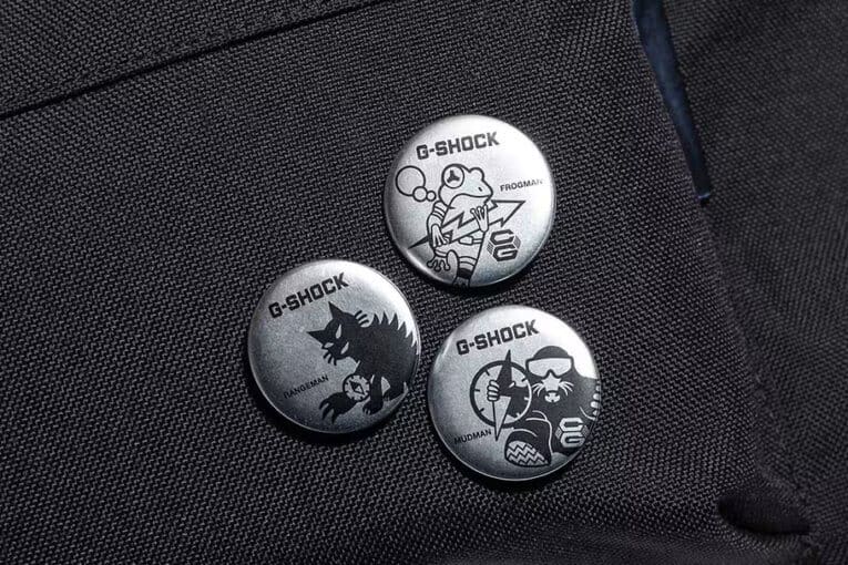 G-Shock Master of G Pins: Frogman, Mudman, Rangeman