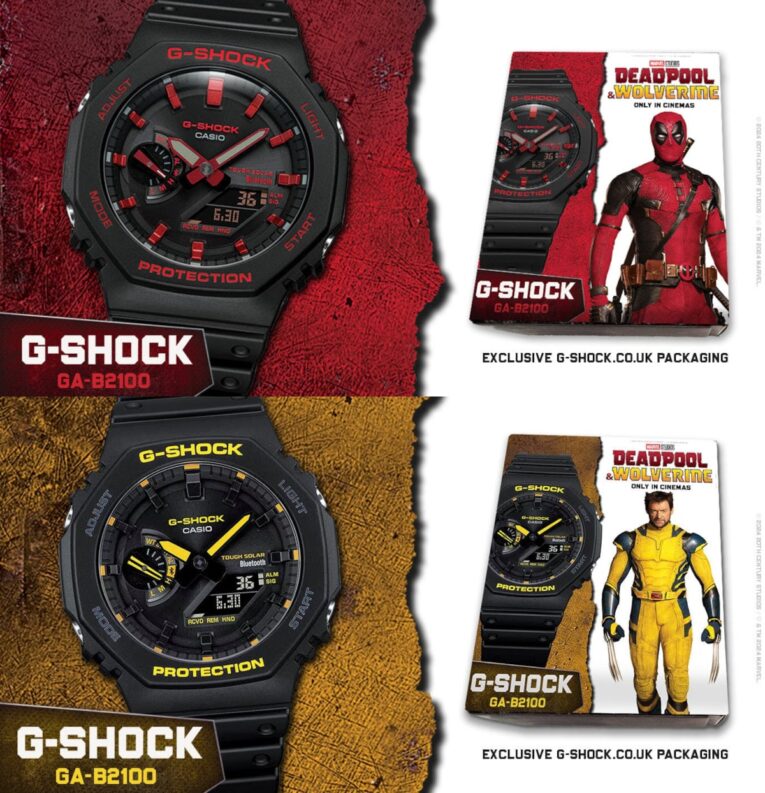Deadpool & Wolverine x G-Shock GA-B2100 Promotion