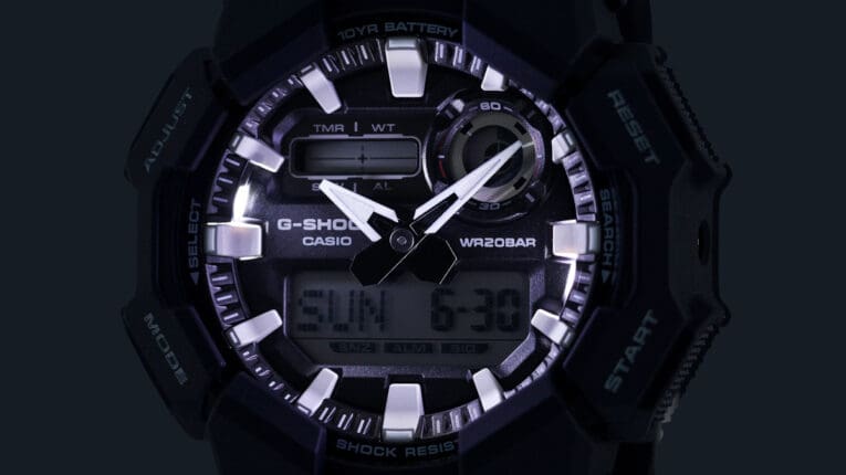 G-Shock GA-010-1A LED Light