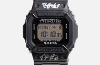 N. Hoolywood x G-Shock DW-D5600NH-1 signed by Kikuo Ibe at HBX