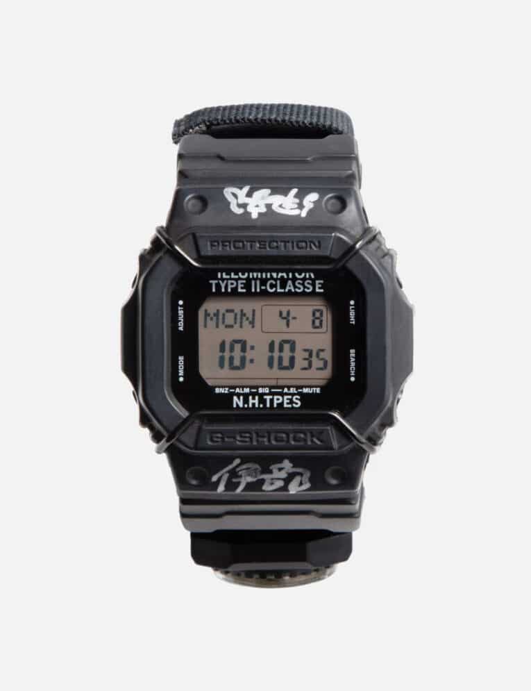 N. Hoolywood x G-Shock DW-D5600NH-1 signed by Kikuo Ibe at HBX