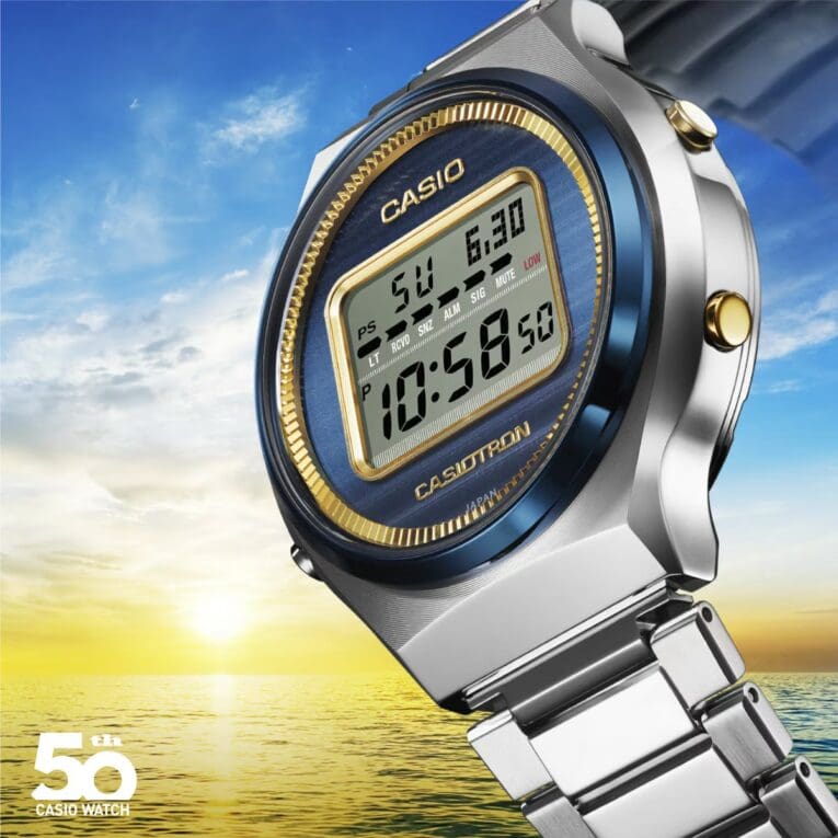 Casio Casiotron TRN50SS-2A Promo