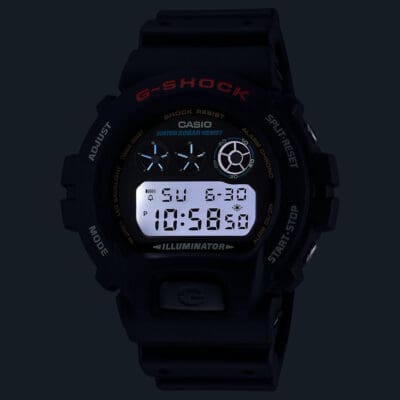 G-Shock DW-6900U-1 LED Backlight